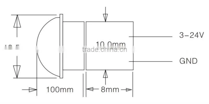 infrared sensor module with better workingSB00322A-1
