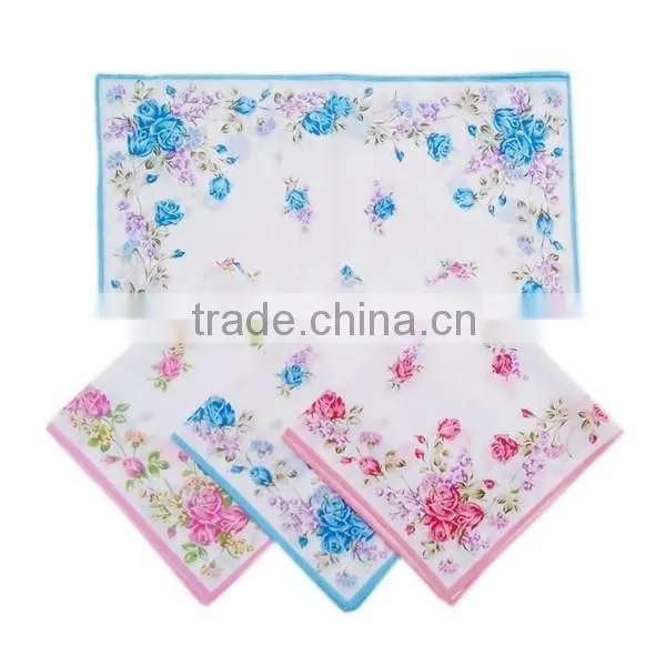 Children cartoon printed paper Handkerchief set,10pcs