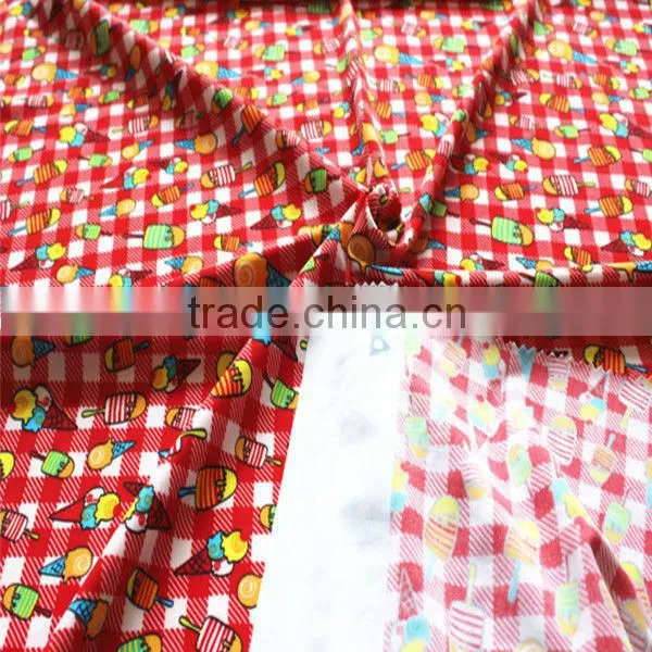 80% polyester 20% spandex microfiber printed fabric for swimming clothes
