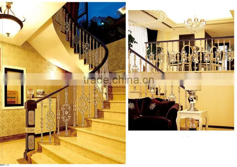 fashionable design aluminium stair railing