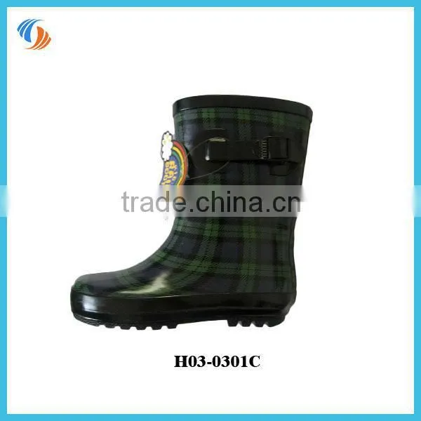 children rubber rain boots