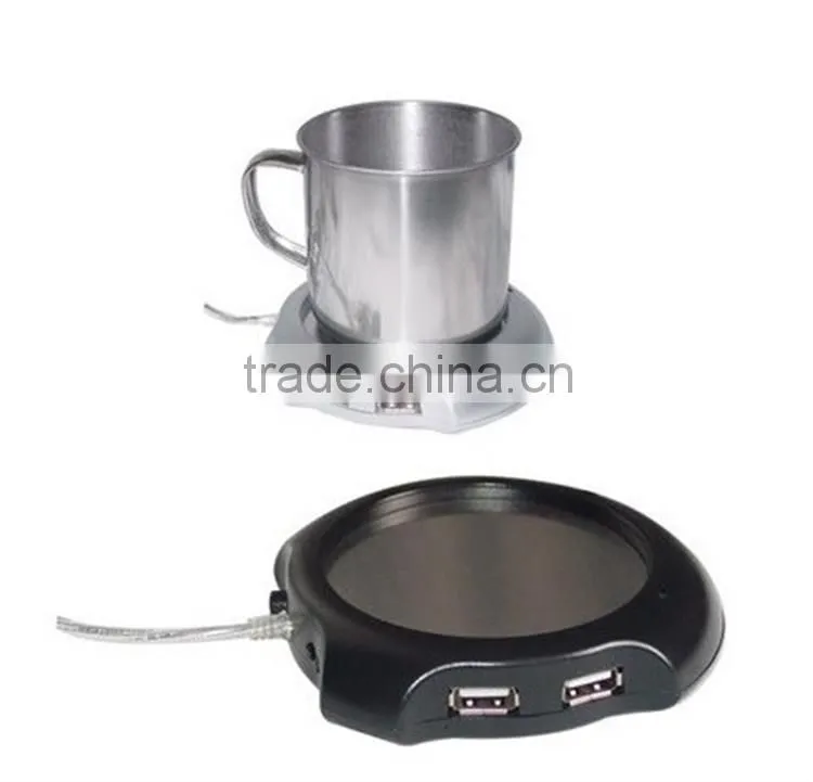 USB cup warmer mug heater with usb hub for computer