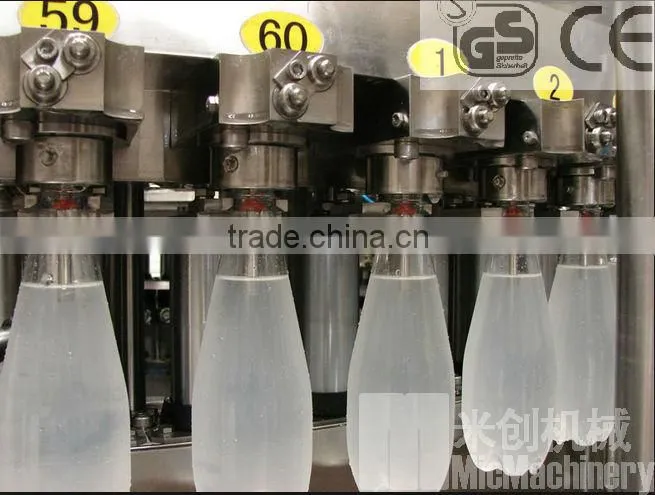 MIC-8-8-3 washing filling capping 3 in 1 mineral water plant with CE 1000-2000bph base on 500ml
