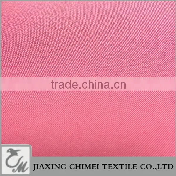 Jiaxing popular shirt fabric of cupro polyester fabric twill fabric