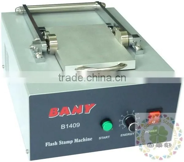Portable polymer stamp making machine equipment
