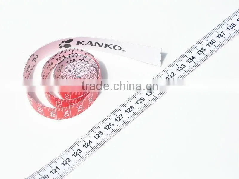150cm double sides metric measure tapes promotional gift delta fiberglass tailoring tools with Your Logo