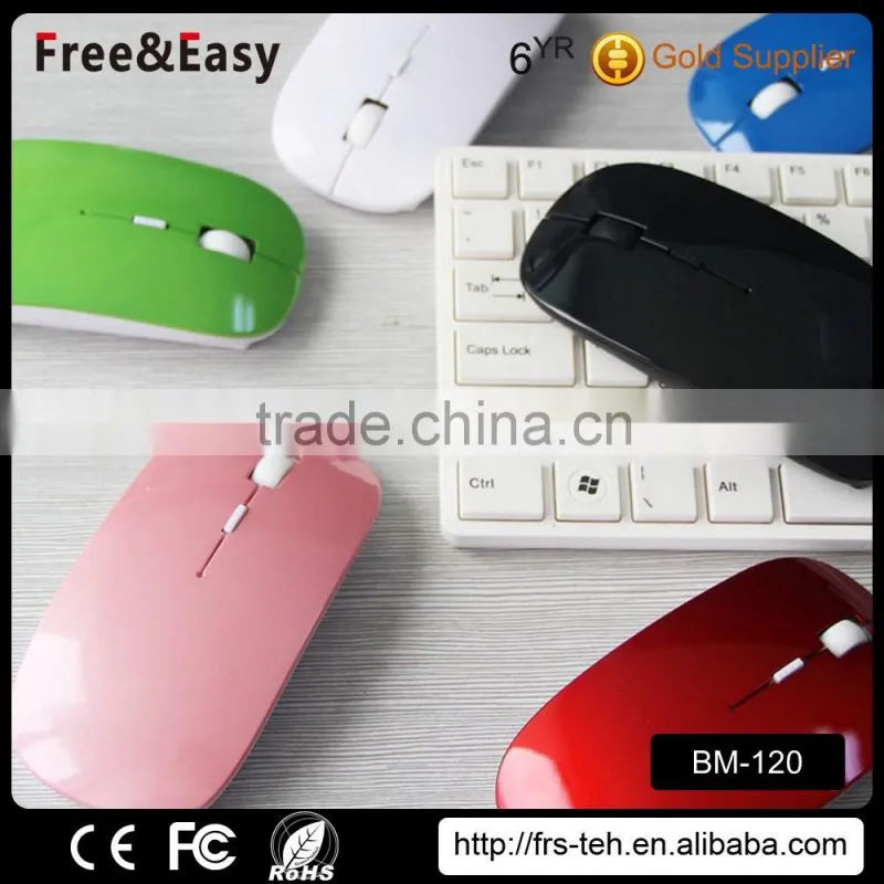 2016 Factory direct price Personized Colorful Bluetooth wireless Mouse