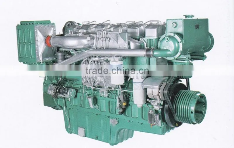China supplier Yuchai YC6T series marine diesel engine
