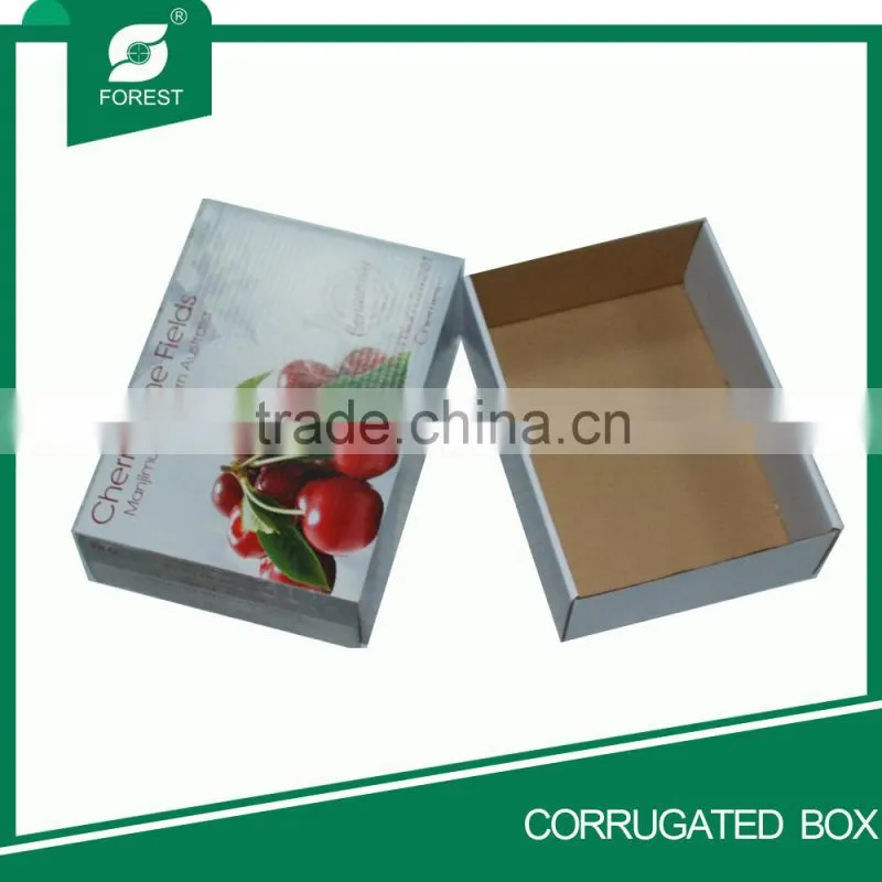 RECYCLE KRAFT PAPER SQUARE CORRUGATED BOX