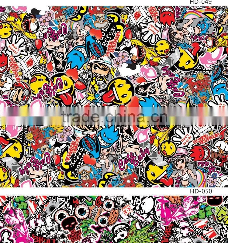 HD-53 Factory Directly Sell Good Price Bomb Stickers Use Graffiti Art Vinyl