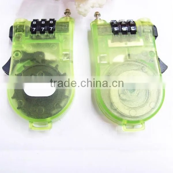 Original design ABS security Wire Combination Padlock of more colors