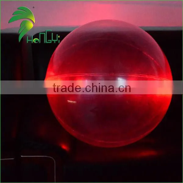New Design Transparent PVC Balloon Lighting Inflatable / Colorful Inflatable Led Light