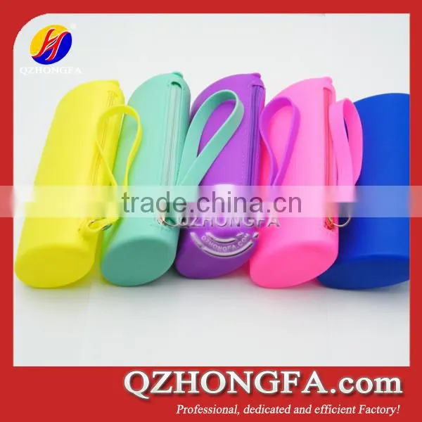 newest silicone euro coin case with zipper