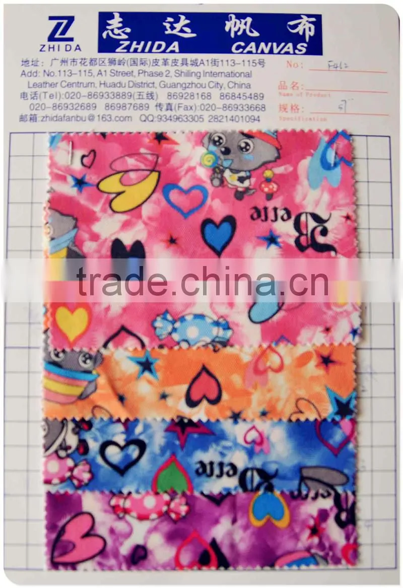 100% cotton camouflage printing fabric