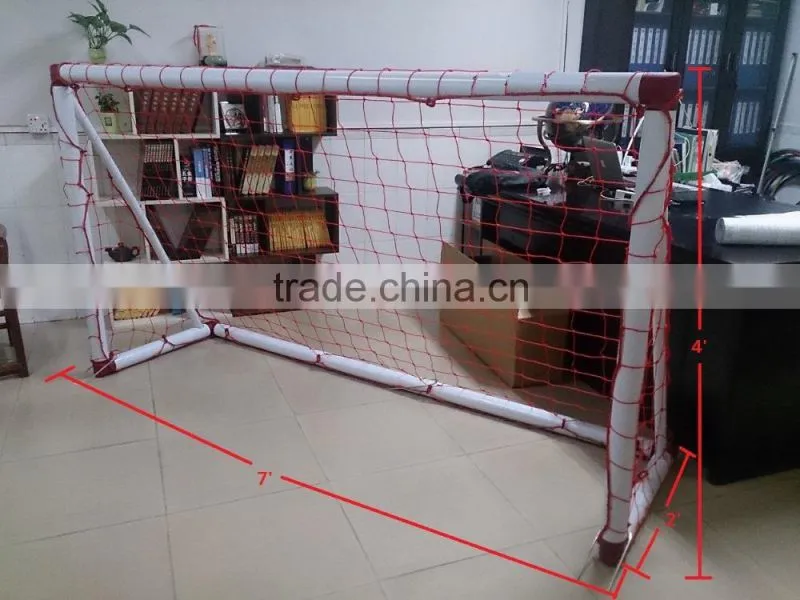 7ft x 4ft/ft'x5ft/12ftx6ft portable PVC soccer goal