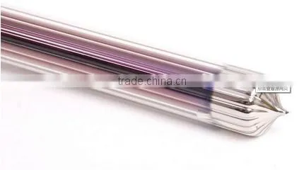 purple colar solar evacuated tube tube
