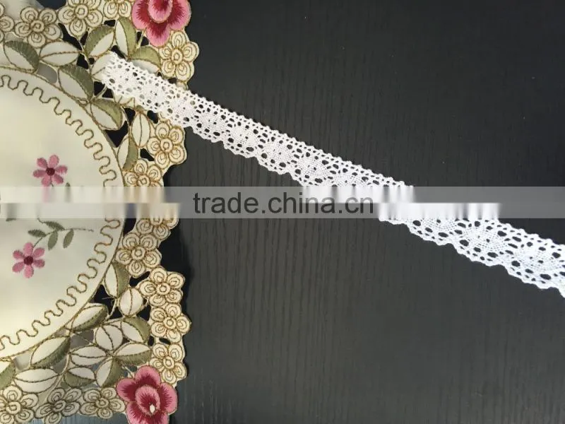 100% cotton Water soluble lace