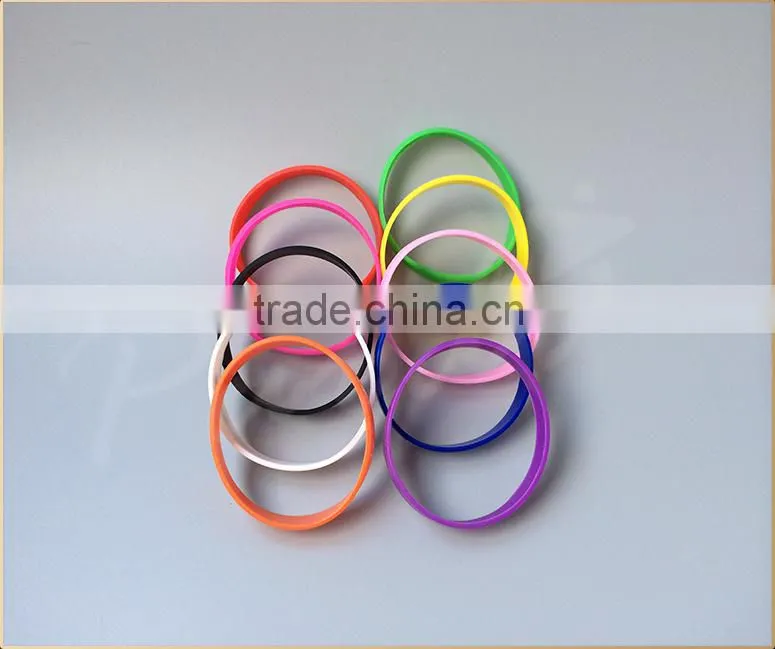 Custom silicon bracelet rubber band bracelet