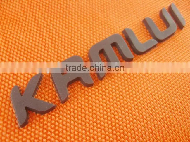3D sports bag logo
