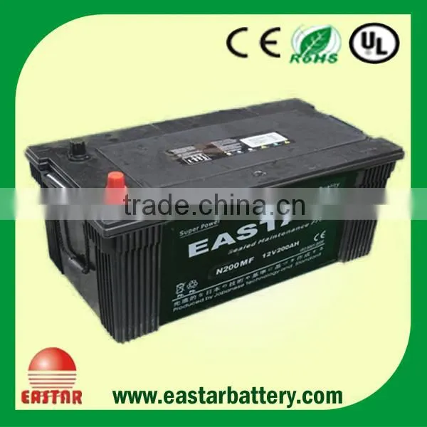 JIS Standard 12v 70ah Car battery 80D26L hybrid car battery