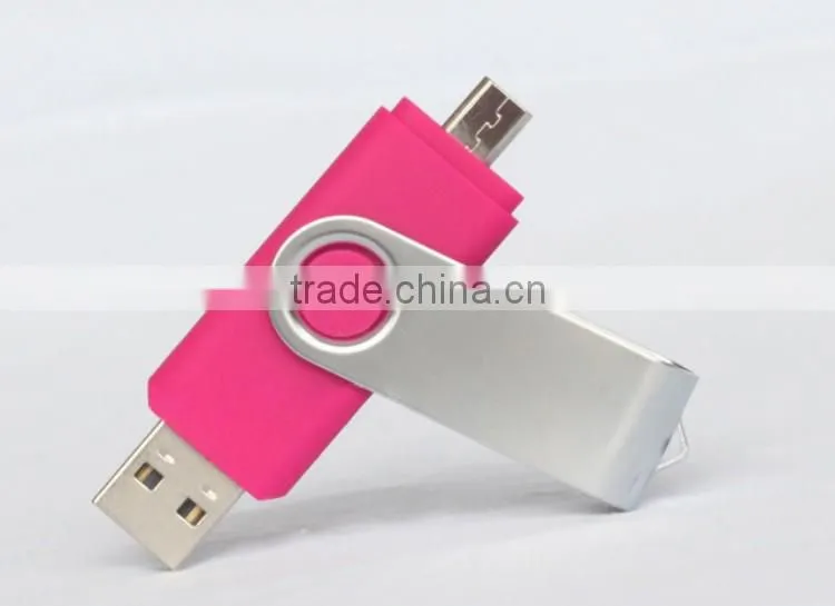 2016 promotional gift custom OTG usb flash drive for android smartphone