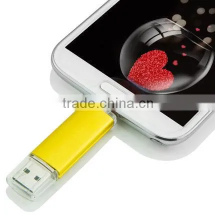 Hot Sale Promotional OTG USB Flash Drive No Case,64GB USB Flash Drive OEM ODM Service
