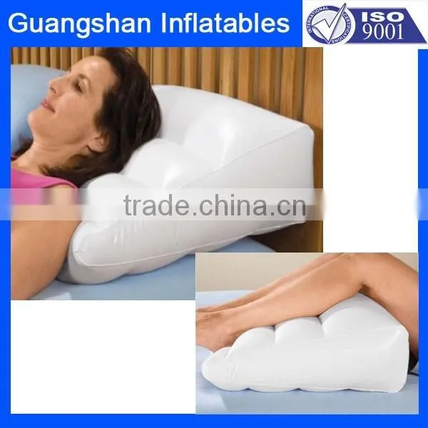High Quality Inflatable Leg Head Rest Wedge Pillow