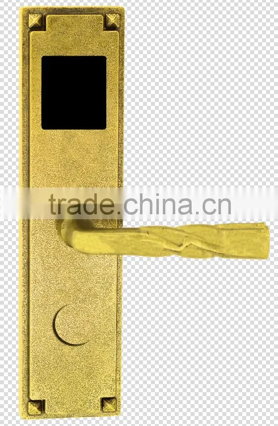Copper hotel RFID card lock