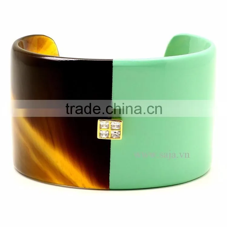 Buffalo horn jewelry , Buffalo horn bracelet SHB-506, 100% natural buffalo horn