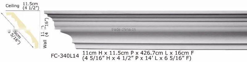 High Quality Good price beautiful Polyurethane Cornice Moulding
