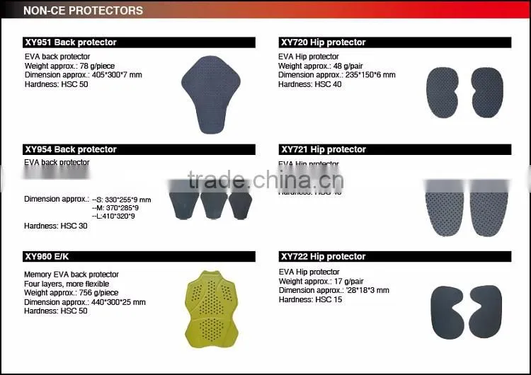 CE approved insert elbow guards mountain biking