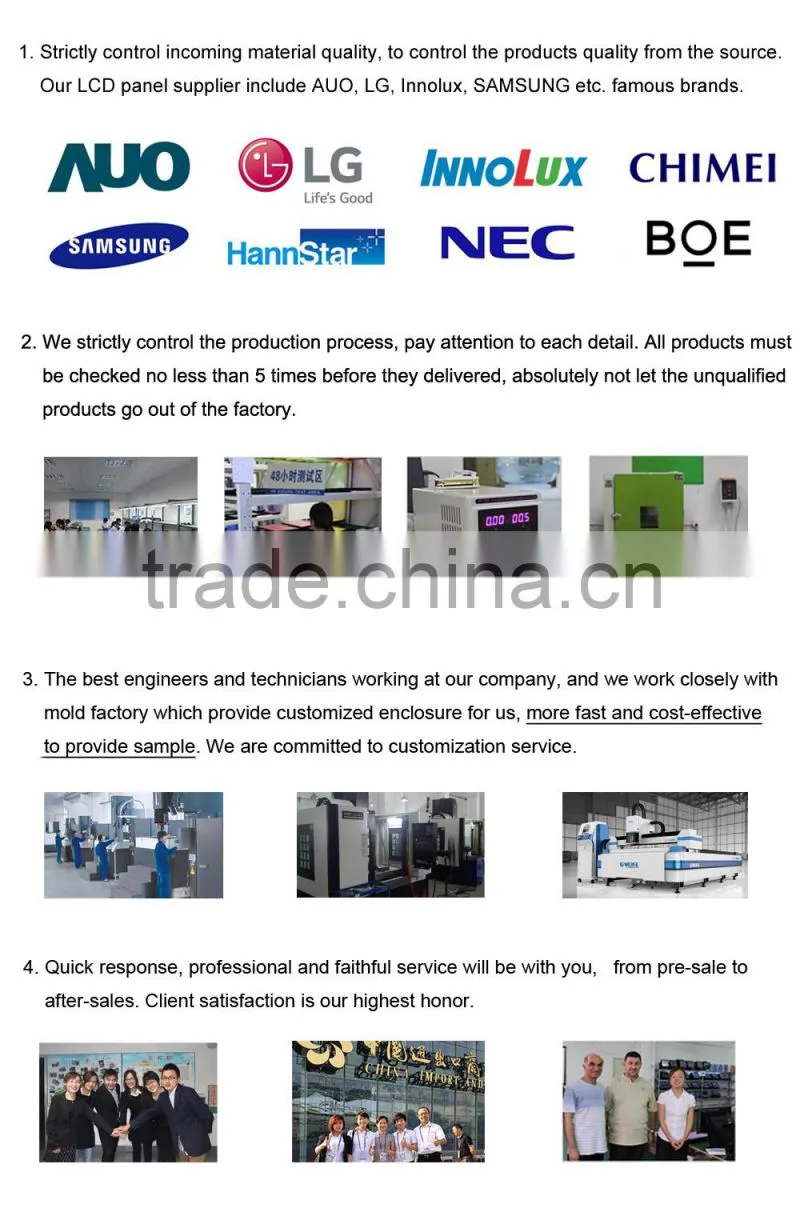 Waterproof & Dustproof 10.4 inch aluminum front panel pc industrial all in one
