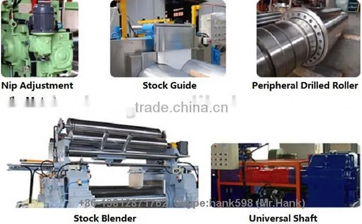 SK760*2800 Plastic Mixing Mill Two Roll Mill