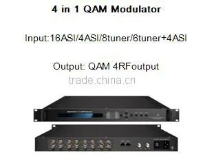 Cost-effective demodulation descrambler and decoder tv receiver with rf tuner