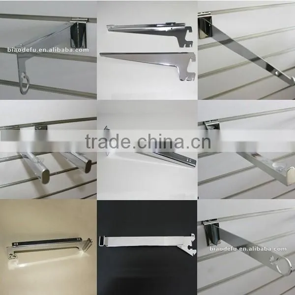 HIGH QUALITY NEW SLATWALL 6" BLACK PEG HOOKS METAL HANGER PEG HOOKS