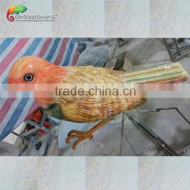 resin large indoor decorative bird statue for sale