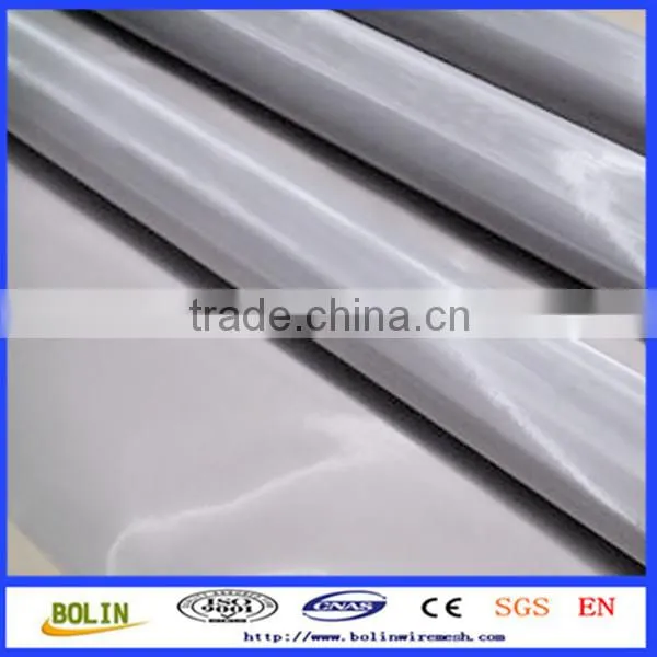 Alibaba China 20 40 60 100 150 mesh plain weave silver wire mesh