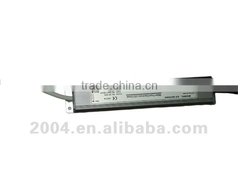 PMW controled waterproof LED lighting power supply 350ma