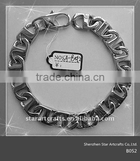 hot sale jewelry, stainless steel bracelet chain for women B052