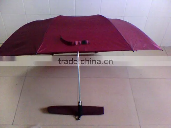 30" Automatic 2 Fold Golf Umbrella with Matching Sleeve