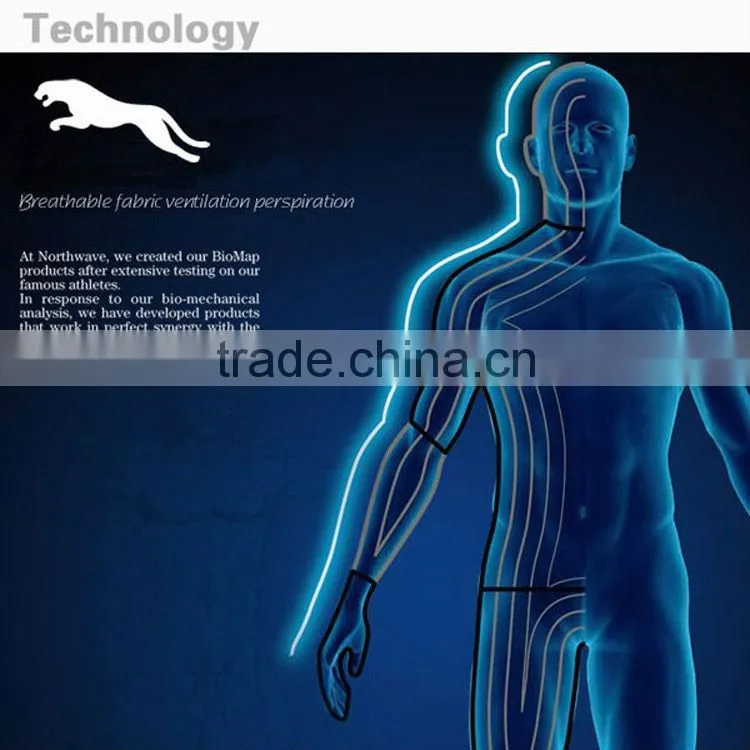 Lycra sports clothing compression top shirts with custom logo