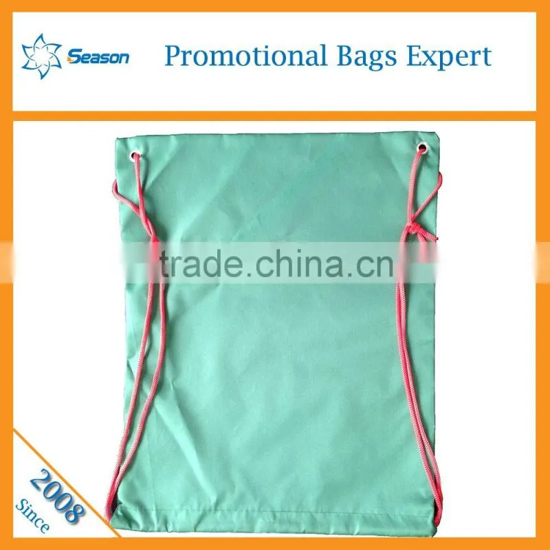 2016 new design cheap drawstring bag backpack waterproof