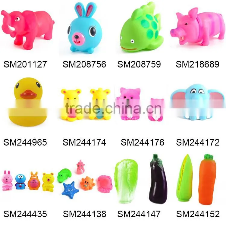 Popular amusing vinyl lion toy with ball