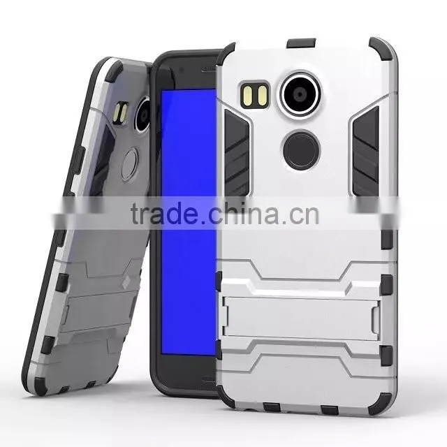 2 In 1 TPU+PC case with stand, Armor stand phone case for LG Nexus5X