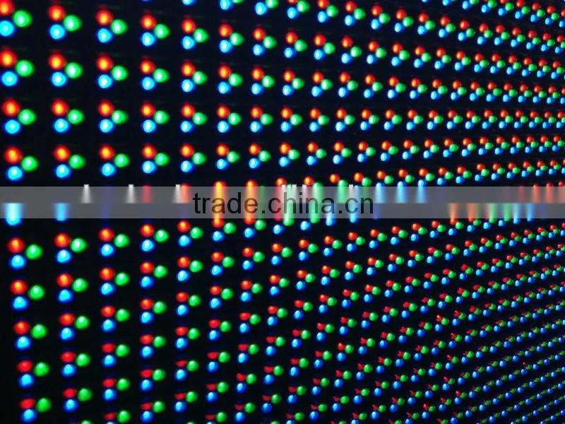 rolling led segmented display