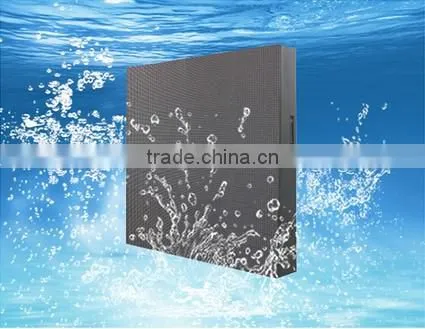 2016 hot sale waterproof football stadium perimeter led screen display p6