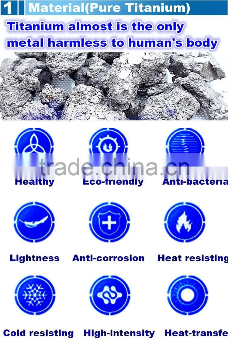 Chinese Wholesale Eco-Friendly Titanium metal stainless high quality chopstick