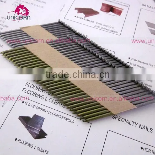 clipped D head paper collated air tool nail