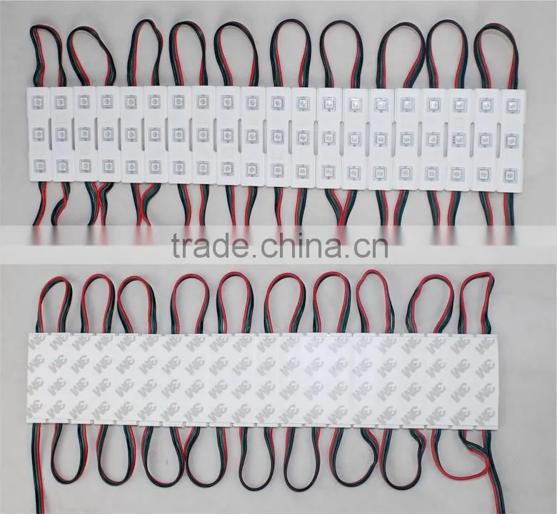 smd5050rgb chasing color led module 12v, waterproof 2 years warranty GLMD133