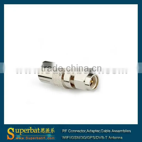 DVB-T TV-Tuner Antenna SMA Plug to DVB-T Jack Adapter